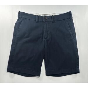 Abercrombie & Fitch Cotton Flat Front Chino Bermuda Shorts S